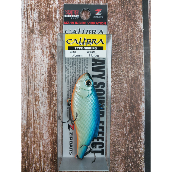 Воблер ZipBaits Calibra 75S 75mm 16.5g #327, Розмір/Вага: 75мм/16.5г, Колір воблера: 327, фото , изображение 4