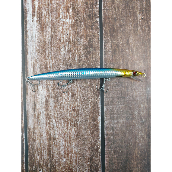 Воблер Savage Gear Sandeel Jerk Minnow S 175mm 29.0g Basic Atherina, Размер/Вес: 175мм/29г, Цвет воблера: Basic Atherina, фото , изображение 4