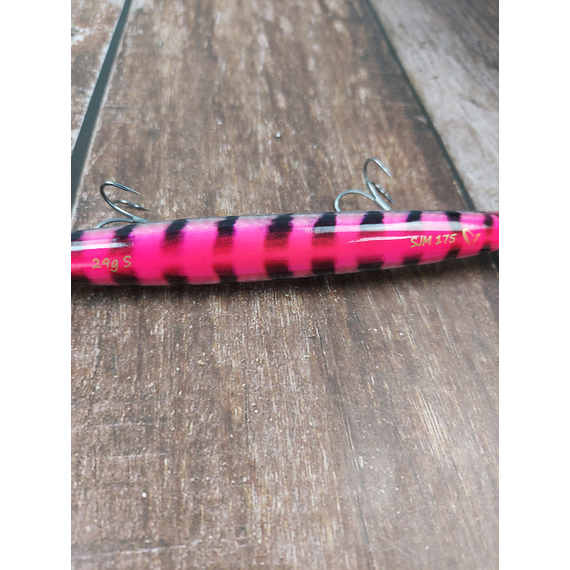 Воблер Savage Gear Sandeel Jerk Minnow S 175mm 29.0g Pink Barracuda PHP, Размер/Вес: 175мм/29г, Цвет воблера: Pink Barracuda PHP, фото , изображение 4