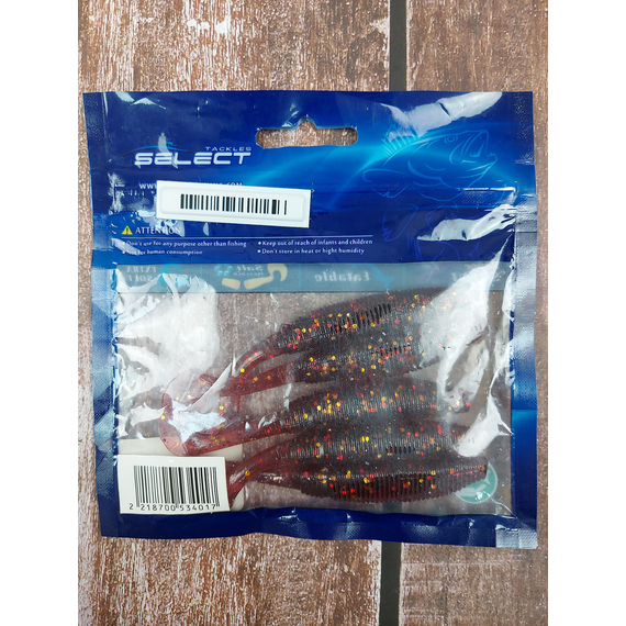 Силікон Select Shad One 3.5" col.003 (5 шт/упак), Довжина силікону: 3.5" (8.89 см), Колір силікону: 003, фото , изображение 3