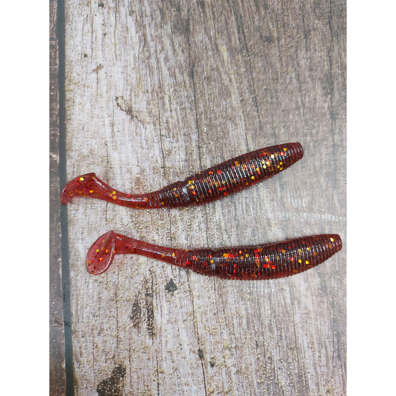 Силікон Select Shad One 3.5" col.003 (5 шт/упак), Довжина силікону: 3.5" (8.89 см), Колір силікону: 003, фото , изображение 4