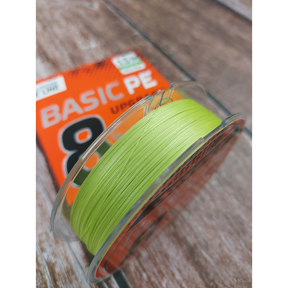 Шнур Select Basic PE 8x 150m (салат.) #1.5/0.18mm 22lb/10kg, Диаметр: 0.18mm, Размотка: 150m, Выберите цвет: салатовый, фото , изображение 5