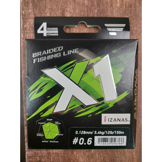 Шнур Favorite X1 4x 150m (orange) #0.6/0.128mm 12lb/5.4kg, Диаметр: #0.6/0.128mm, Выберите цвет: оранжевый, фото , изображение 3