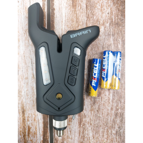 Сигнализатор Brain Wireless Bite Alarm F-1 Одиночный фиолетовый, фото , изображение 11