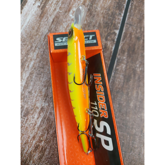 Воблер Select Insider 110SP 110mm 17.0g #03 (1.0-1.5m), Размер/Вес: 110mm/17g, Цвет воблера: col.03, фото , изображение 7