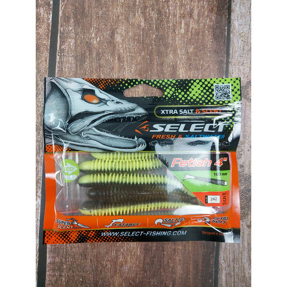 Силікон Select Fetish 4" #242 (5 шт / уп), Довжина силікону: 4.0" (10.16 см), Колір силікону: 242, фото , изображение 4