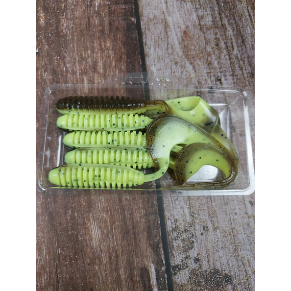 Силикон Select Freek 4.5" #242 (5 шт/уп), Длина силикона: 4.5" (11.43 см), Расцветка силикона: 242, фото , изображение 5