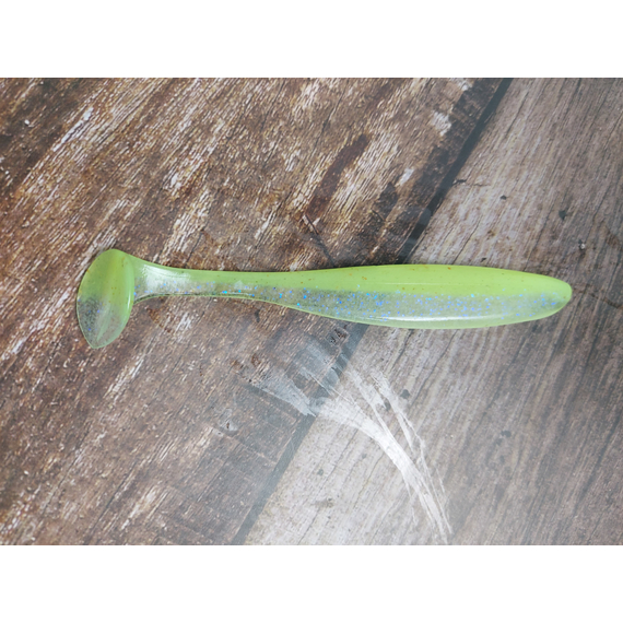 Силікон Keitech Easy Shiner 5" (5 шт/уп),, колір: ea#19 electric chart shad, Довжина силікону: 5" (12.7 см), Колір силікону: EA#19 Electric Chart Shad, фото , изображение 9
