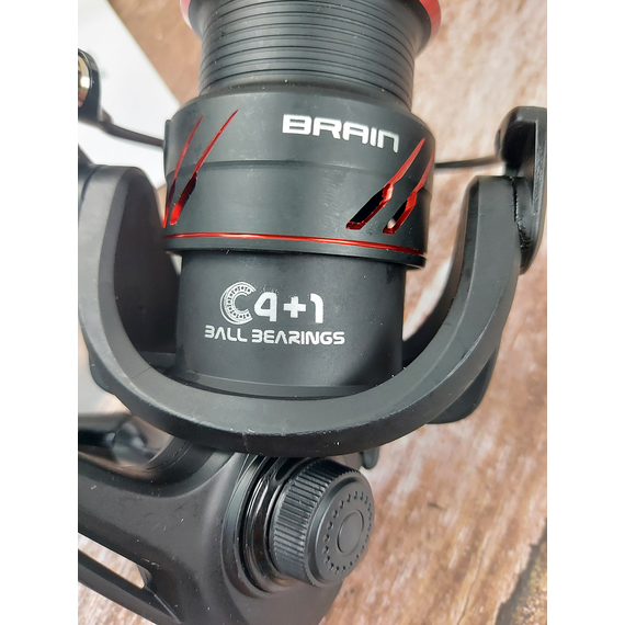 Катушка Brain Classic SE 3000S (4+1 подшип.), низкопрофильная шпуля, 5.0:1, Размер шпули: 3000S, Тип котушки: без бейтранера, фото , изображение 14