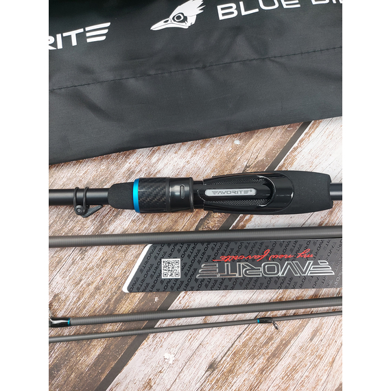 Спиннинг Favorite Blue Bird BB1-804L-T 2.40m 3-12g Fast (+тубус), Модель: 2.40m 3-12g, фото , изображение 10