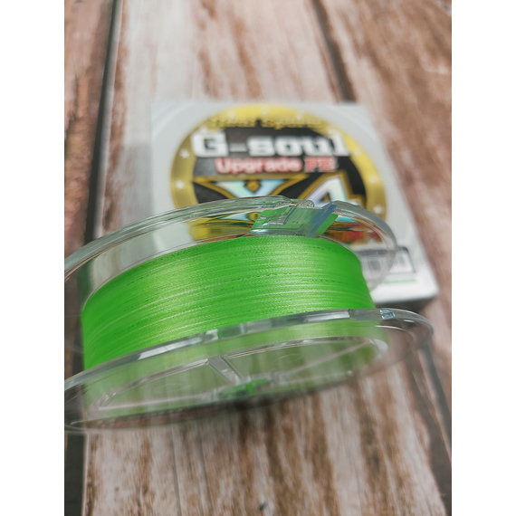 Шнур YGK G-Soul X4 Upgrade 150m #0.25/5lb к:салатовий, Діаметр: #0.25/0.08mm, Розмотування: 150m, Колір: салатовый , фото , изображение 6