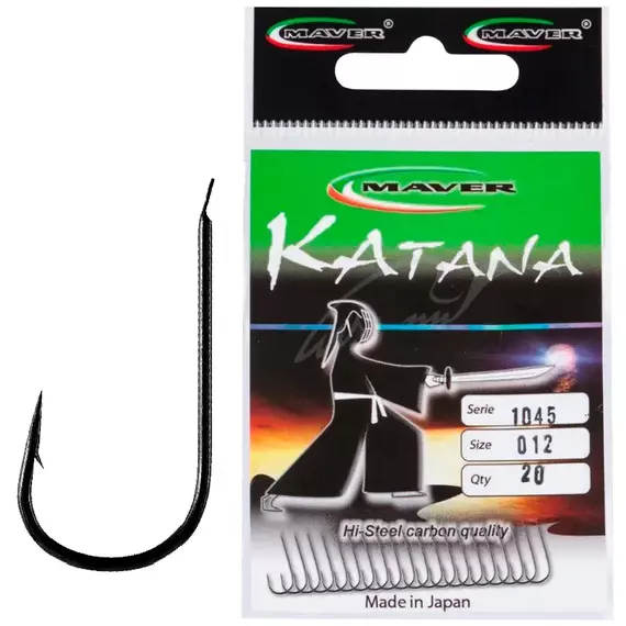 Гачок Maver Katana 1045A №12 (20шт/уп), фото 
