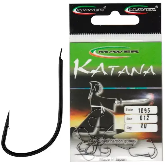 Гачок Maver Katana 1095A №12 (20шт/уп), фото 
