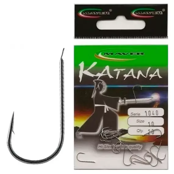 Гачок Maver Katana 1040A №14 (20шт/уп), фото 