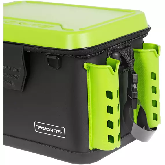 Сумка Favorite Tackle Bakkan X1 BKN.1-20M 20L к:black lime, Колір сумки: Black-Lime, фото , изображение 4