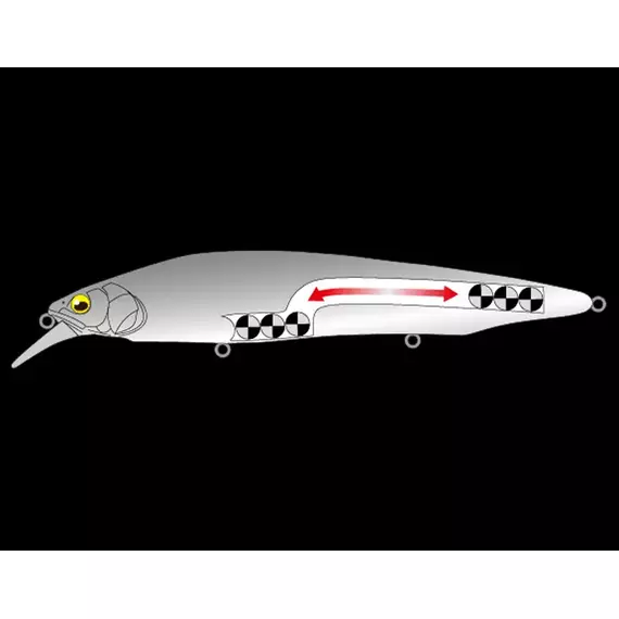 Воблер Megabass Kanata Ayu SW F 160mm 30.0g #GG Flashing Konoshiro, фото , изображение 2