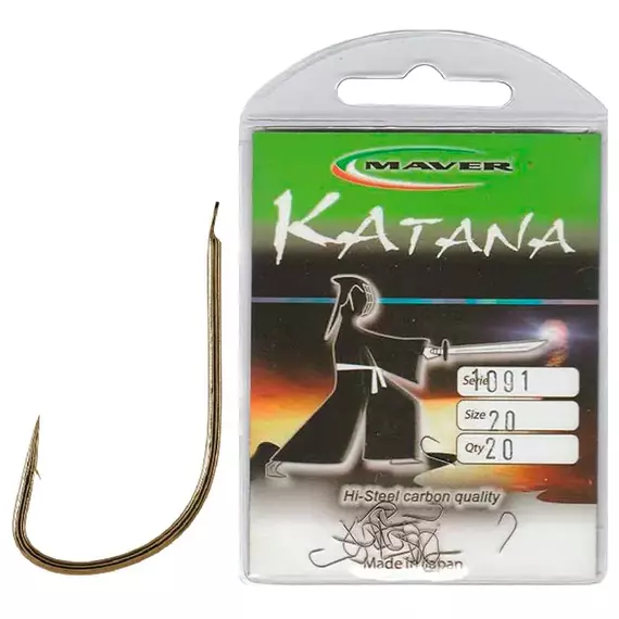 Гачок Maver Katana 1091A №10 (20шт/уп), фото 