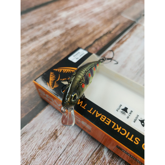 Воблер Savage Gear 3D Sticklebait Twitch S 45mm 4.0g Brown Trout Smolt, Размер/Вес: 45мм/4г, Цвет воблера: Brown Trout Smolt, фото , изображение 7