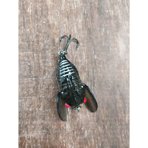 Воблер цикада Savage Gear 3D Cicada F 33mm 3.5g Black, Розмір/Вага: 33мм/3.5г, Колір воблера: Black, фото , изображение 8