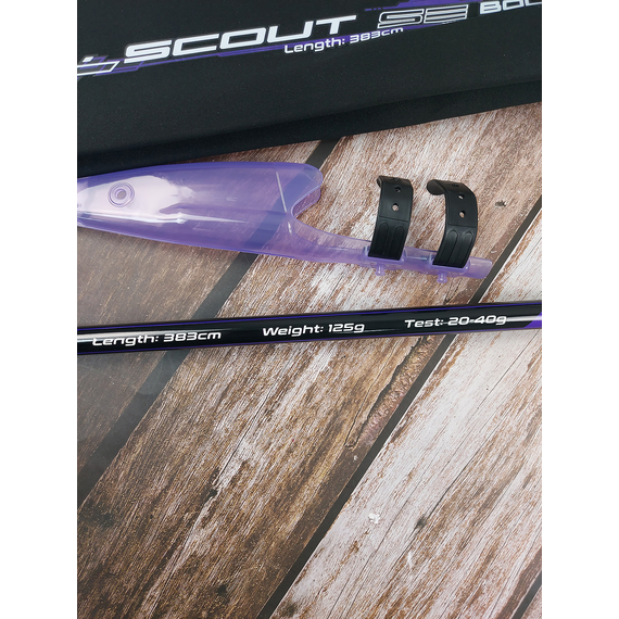 Болонське вудлище Brain Scout SE Bolo 4m, тест 20-40g (телескопічне, з кільцями) + чохол та захист на кільця, Довжина: 4m, Тип вудлища: з кільцями (болонське), фото , изображение 7