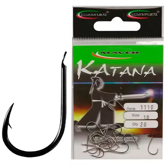 Гачок Maver Katana 1115A №10 (20шт/уп), фото 
