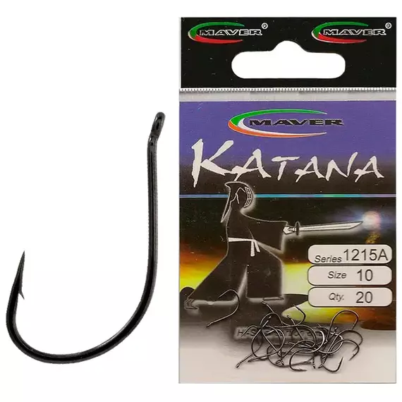 Гачок Maver Katana 1215A №12 (20шт/уп), фото 