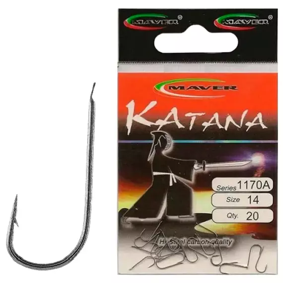 Гачок Maver Katana 1170A №16 (20шт/уп), фото 