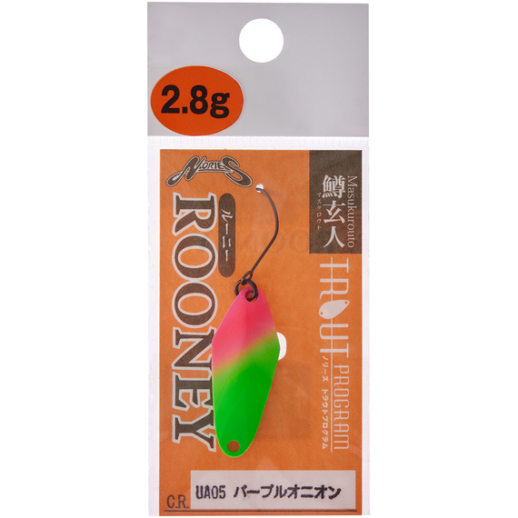Блешня Nories Masukurouto Rooney 2.8g UA05, Вага блешні: 2.8г, Колір блешні: UA05, фото , изображение 2