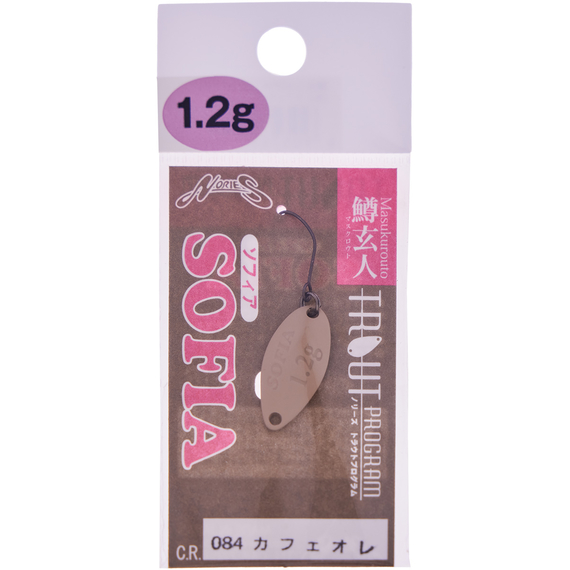 Блешня Nories Masukurouto Sofia 22mm 1.2g #084, Вага блешні: 1.2г, Колір блешні: 084, фото , изображение 2