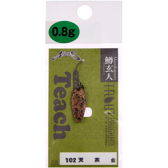 Блешня Nories Masukurouto Teach 0.8g #102, Вага блешні: 0.8г, Колір блешні: 102, фото , изображение 2