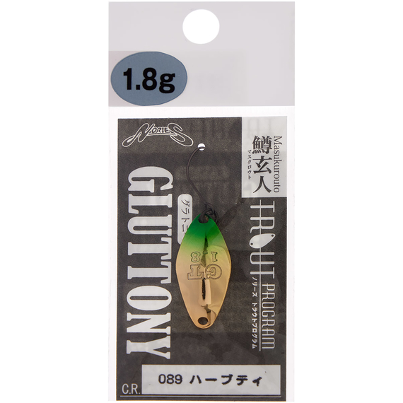 Блешня Nories Masukurouto Gluttony 28mm 1.8g #089, Вага блешні: 1.8г, Колір блешні: 089, фото , изображение 2