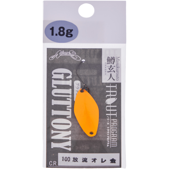 Блешня Nories Masukurouto Gluttony 28mm 2.3g #100, Вага блешні: 2.3г, Колір блешні: 100, фото , изображение 2