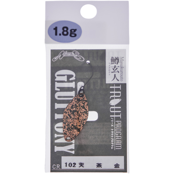 Блешня Nories Masukurouto Gluttony 28mm 2.3g #102, Вага блешні: 2.3г, Колір блешні: 102, фото , изображение 2