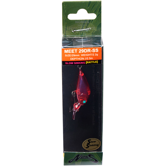 Воблер Nories Meet 29DR-SS 29mm 2.2g #321, Розмір/Вага: 29мм/2.2г, Колір воблера: 321, фото , изображение 2