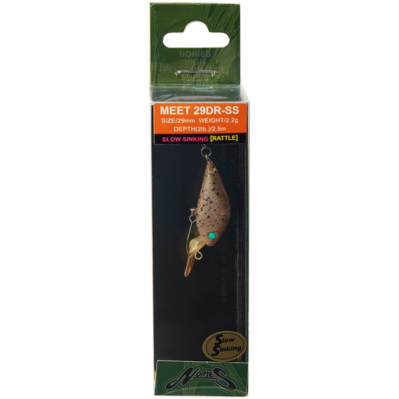 Воблер Nories Meet 29DR-SS 29mm 2.2g #379M, Розмір/Вага: 29мм/2.2г, Колір воблера: 379M, фото , изображение 2