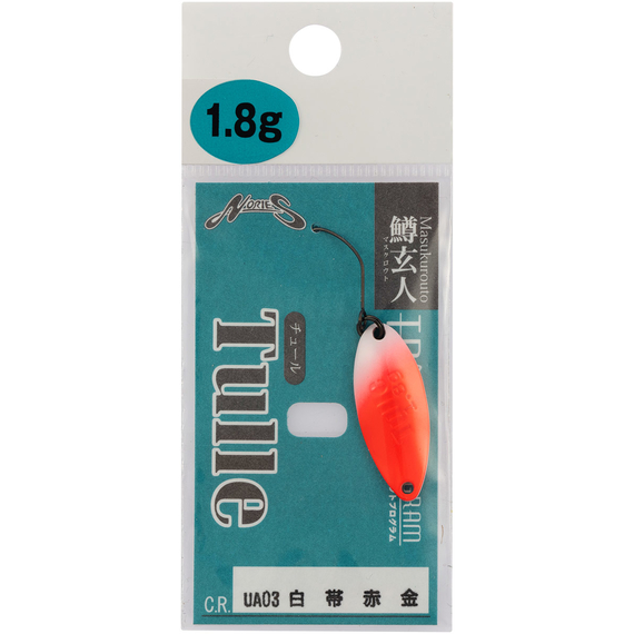 Блешня Nories Masukurouto Tulle 27mm 1.8g UA03, Вага блешні: 1.8г, Колір блешні: UA03, фото , изображение 2