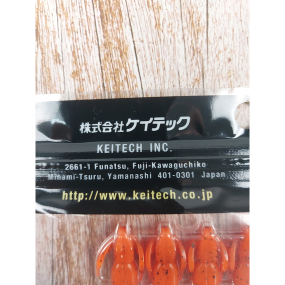 Силікон Keitech Crazy Flapper 2", колір: 407 delta craw, Довжина силікону: 2" (5.1 см), Колір силікону: 407 Delta Craw, фото , изображение 5