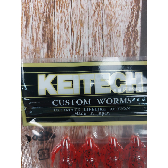 Силікон Keitech Crazy Flapper 2", колір: 407 delta craw, Довжина силікону: 2" (5.1 см), Колір силікону: 407 Delta Craw, фото , изображение 6
