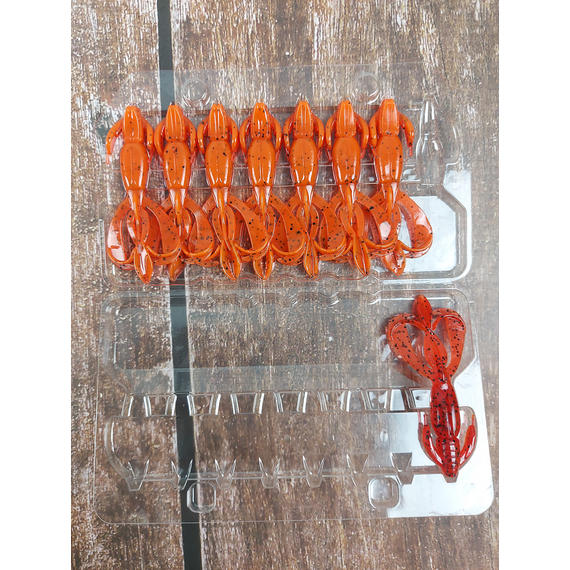 Силікон Keitech Crazy Flapper 2", колір: 407 delta craw, Довжина силікону: 2" (5.1 см), Колір силікону: 407 Delta Craw, фото , изображение 7