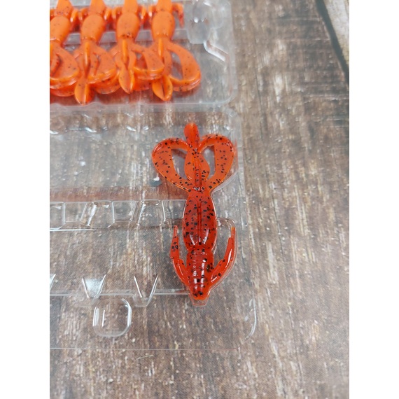 Силікон Keitech Crazy Flapper 2", колір: 407 delta craw, Довжина силікону: 2" (5.1 см), Колір силікону: 407 Delta Craw, фото , изображение 8