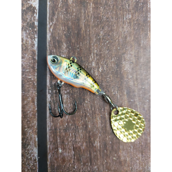 Тейл-спинер Savage Gear Fat Tail Spin 65mm 16.0g Perch, фото , изображение 4