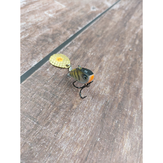 Тейл-спинер Savage Gear Fat Tail Spin 65mm 16.0g Perch, фото , изображение 7