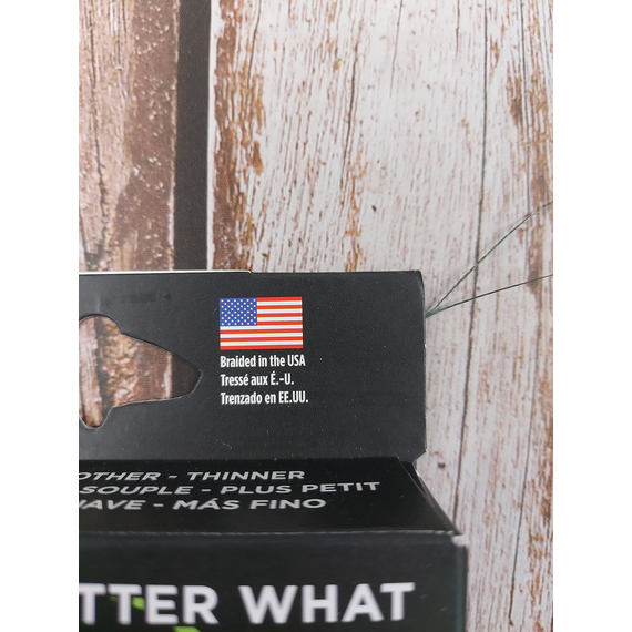 Шнур PowerPro Moss Green 135m d=0,13mm 8kg/17.5Lb, Діаметр: 0.13mm, Розмотування: 135m, Колір: темно-зеленый, фото , изображение 3