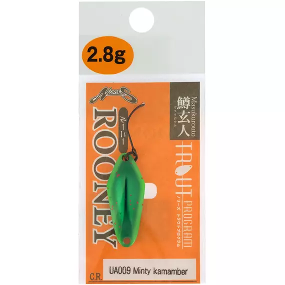 Блешня Nories Masukurouto Rooney 2.2g UA09 Minty Kamamber, Вага блешні: 2.2г, Колір блешні: UA09, фото , изображение 2