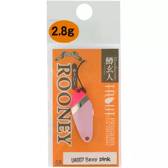 Блешня Nories Masukurouto Rooney 2.8g UA07 Sexy Pink, Вага блешні: 2.8г, Колір блешні: UA07, фото , изображение 2