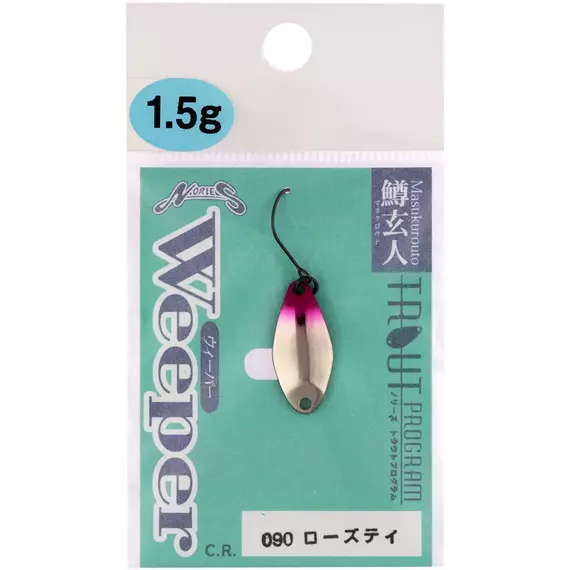 Блешня Nories Masukurouto Weeper 1.5g #090, Вага блешні: 1.5г, Колір блешні: 090, фото , изображение 2