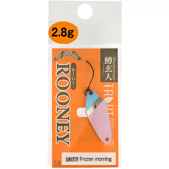 Блешня Nories Masukurouto Rooney 2.8g UA08 Frozen Morning, Вага блешні: 2.8г, Колір блешні: UA08, фото , изображение 2