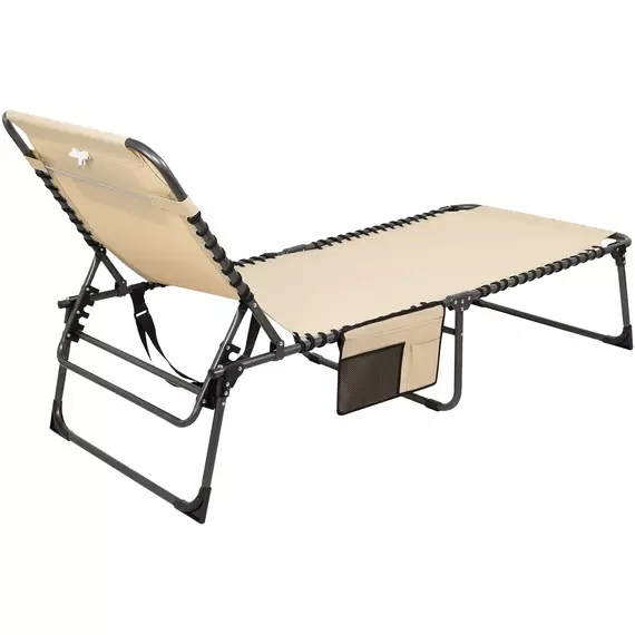 Ліжко раскл. KingCamp Bavaria, колір:khaki, Выберите цвет: Khaki, фото , изображение 3