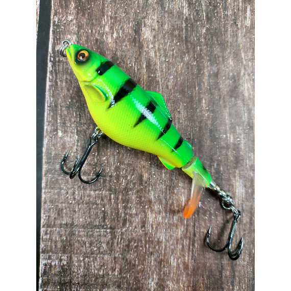 Воблер Savage Gear 3D Fat Smashtail F 80mm 12.0g Firetiger, Размер/Вес: 80мм/12г, Цвет воблера: Firetiger, фото , изображение 4