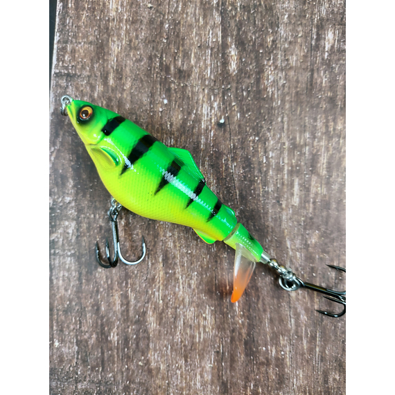 Воблер Savage Gear 3D Fat Smashtail F 80mm 12.0g Firetiger, Размер/Вес: 80мм/12г, Цвет воблера: Firetiger, фото , изображение 7